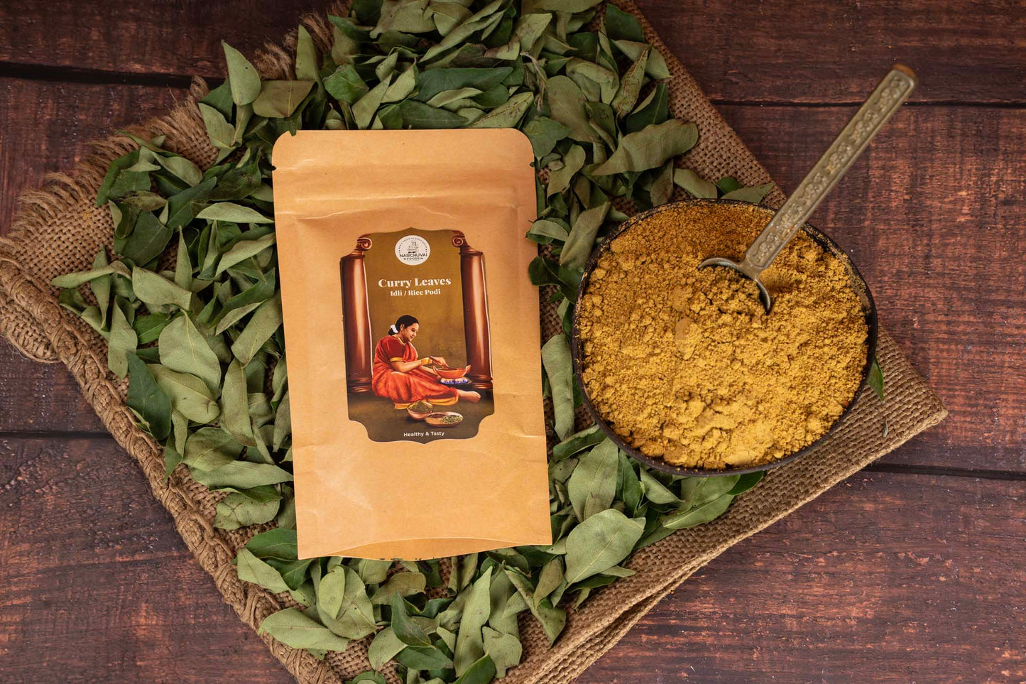 Narchuvai Foods Curry Leaves Idly Podi