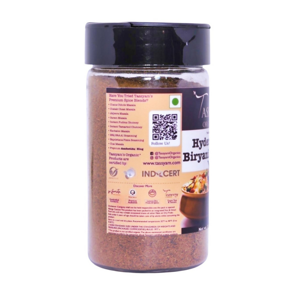 Tassyam Organics Handpounded Hyderabadi Biryani Masala