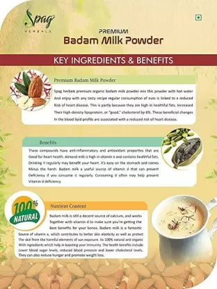 Spag Herbals Instant Cold Badam Milk Powder