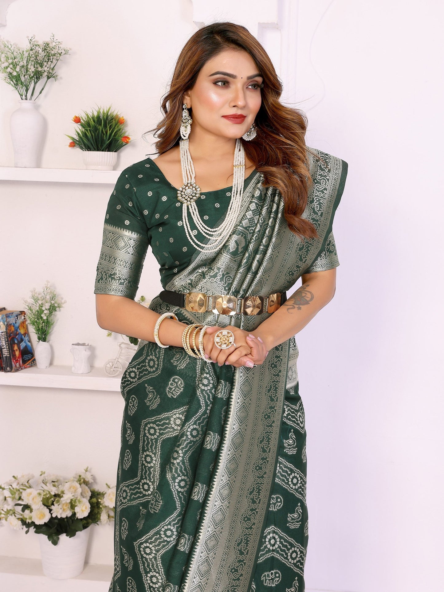Anaita Premium Georgette Silk Saree