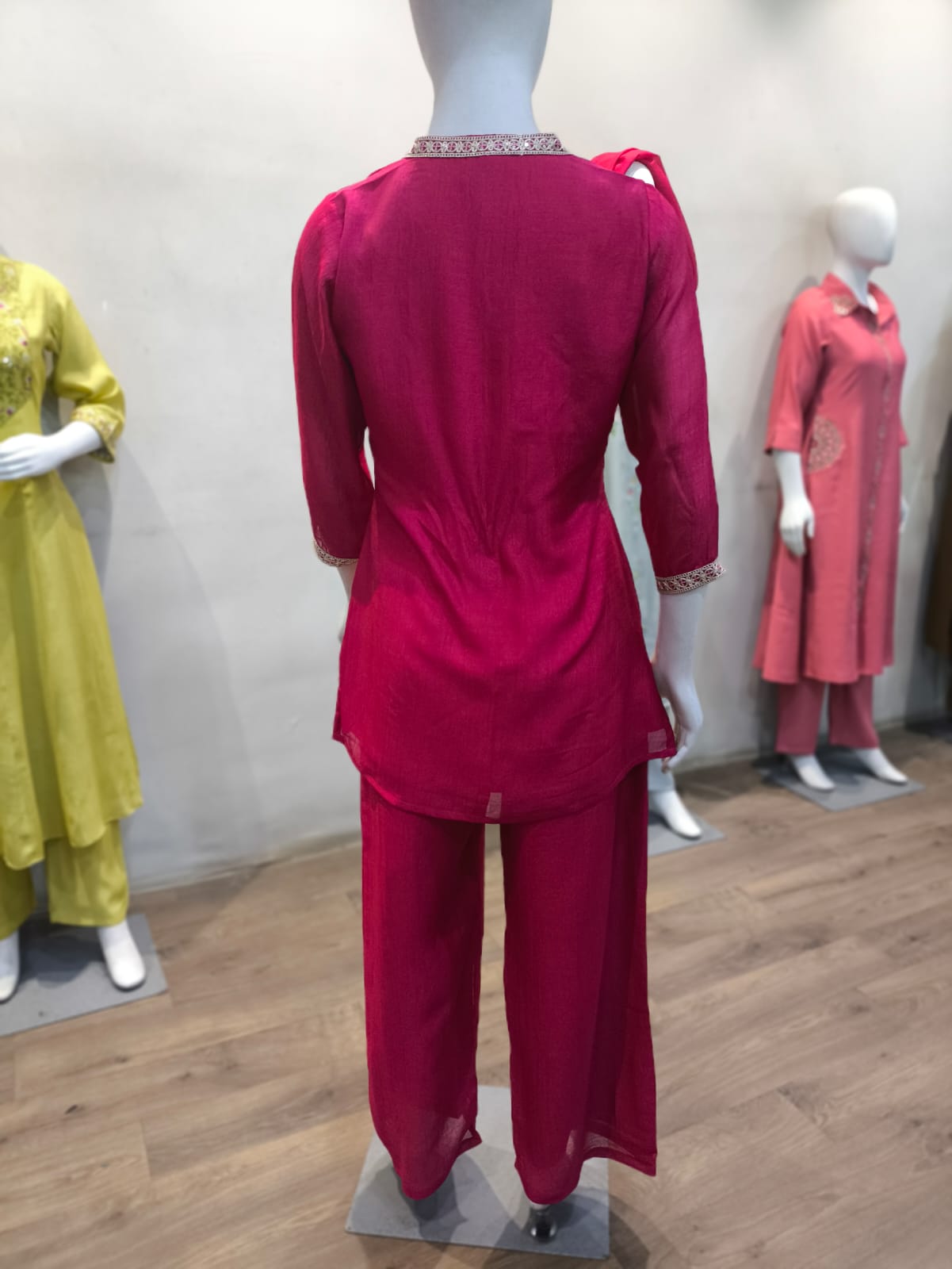 Anaita Pink Stylish Readymade Co-Ords Set