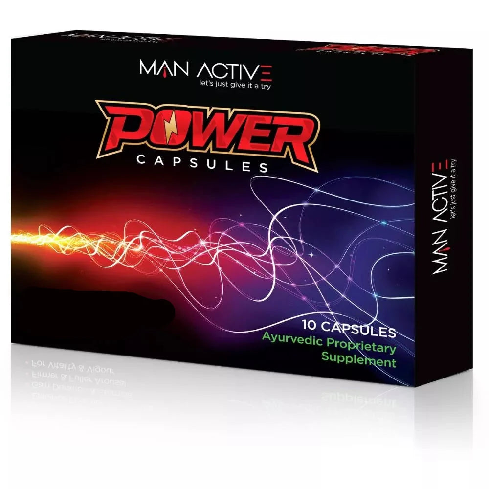 Nature Vedic Man Active Power Capsules - 10 caps