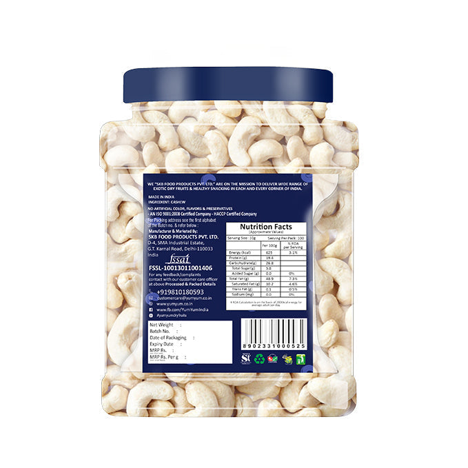Yum Yum Cashews Jar
