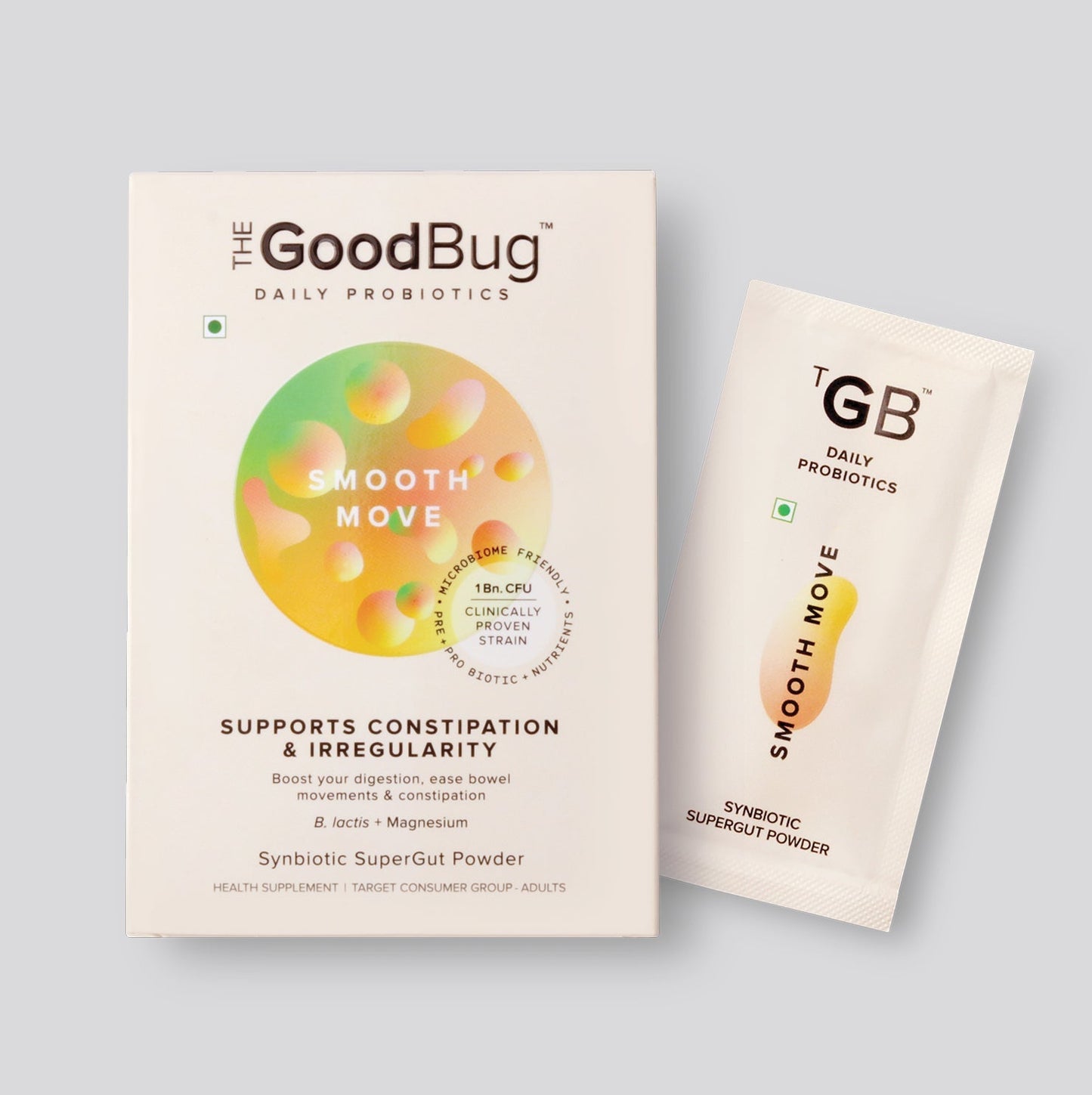 The Good Bug Smooth Move - Relieves Constipation - 15 Sticks