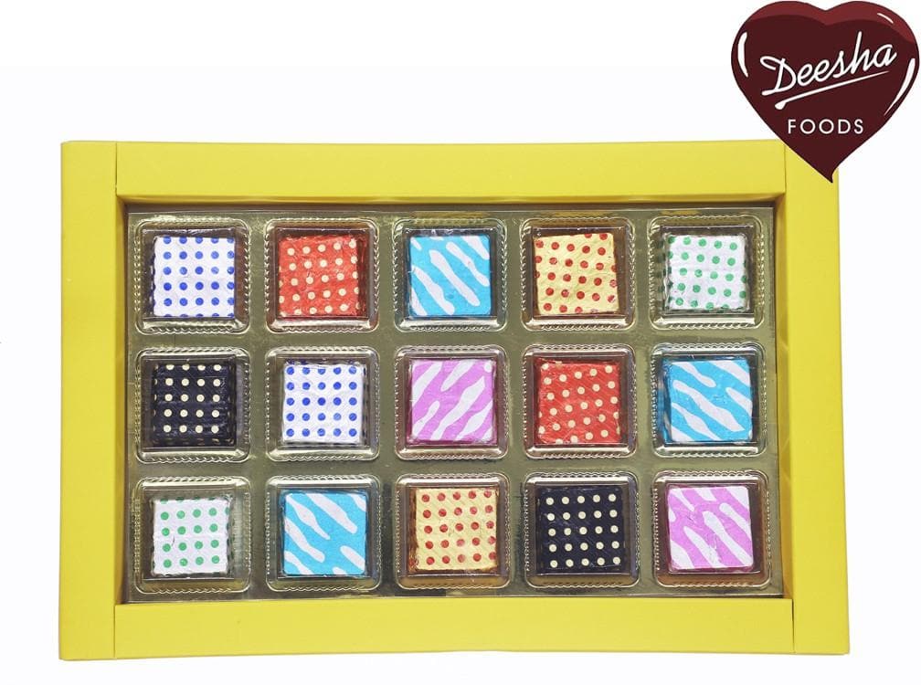 Deesha Foods Deesha Milk Chocolates 15 Bars (15 x 13.33 g)