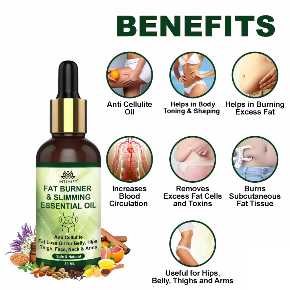 Intimify Fat Burner & Slimming Essential Oil - 30 ml