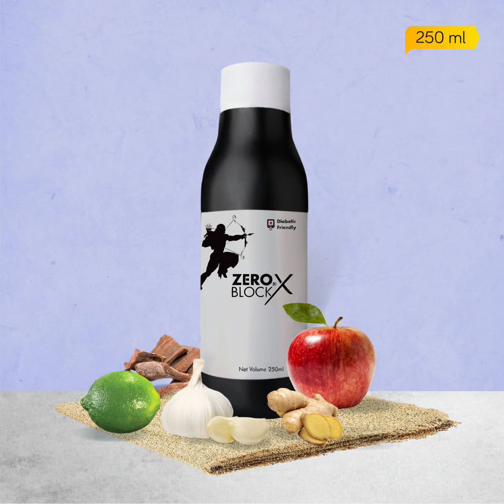 ZERO BLOCK X Ayurvedic mixture Syrup for Heart Wellness – 250 ml