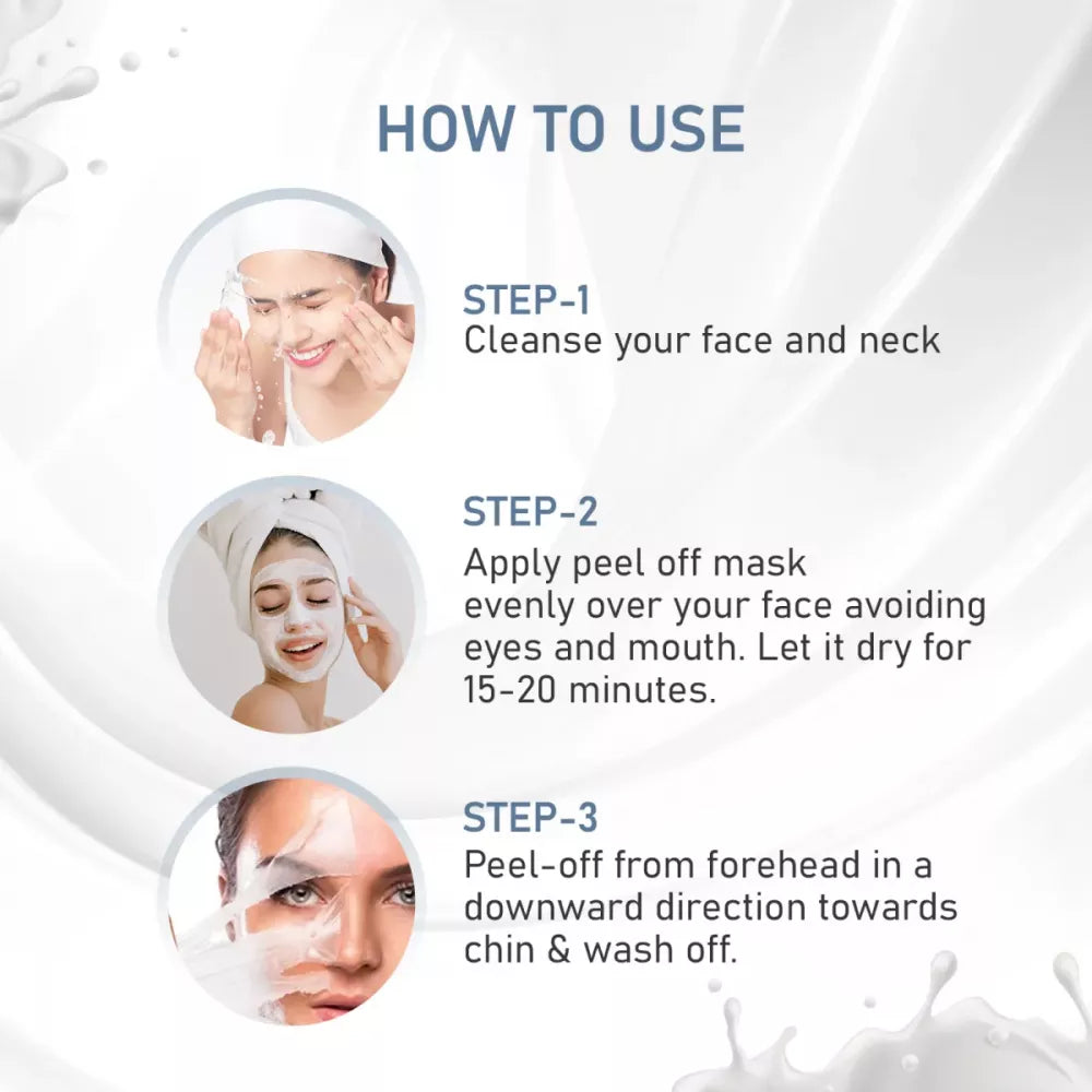 Bioclairx Goat Milk Peel Off Mask - 325 ml