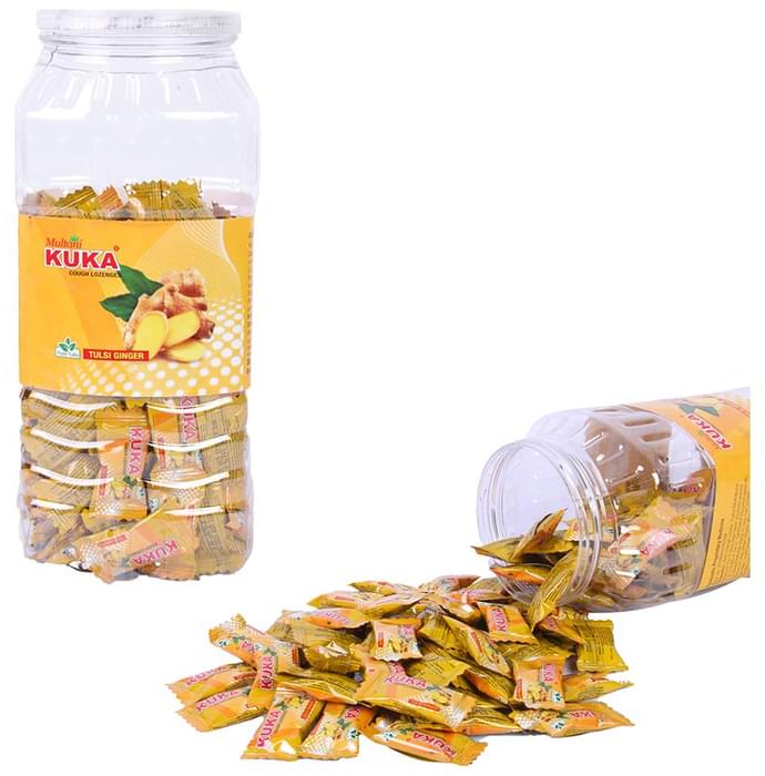 Multani Kuka Cough Lozenges Tulsi Ginger