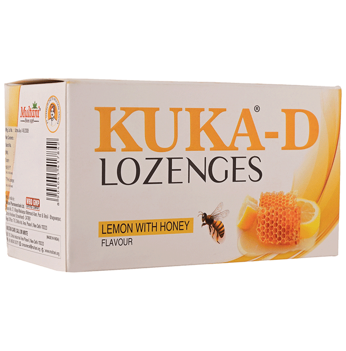 Multani Kuka Cough Lozenges Lemon & Honey