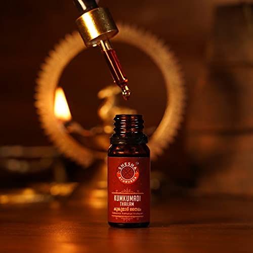 Shesha Naturals Kumkumadi Thailam Ayurvedic Night Serum - 5 ml