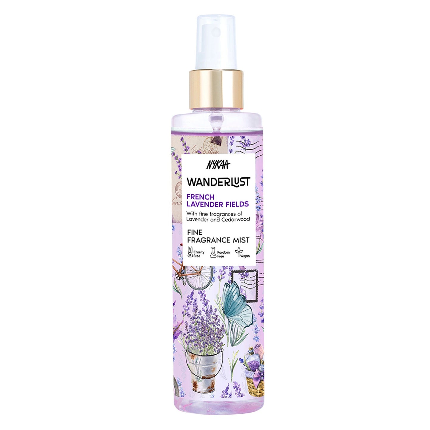 Wanderlust Fragrance Mist For Her - French Lavender