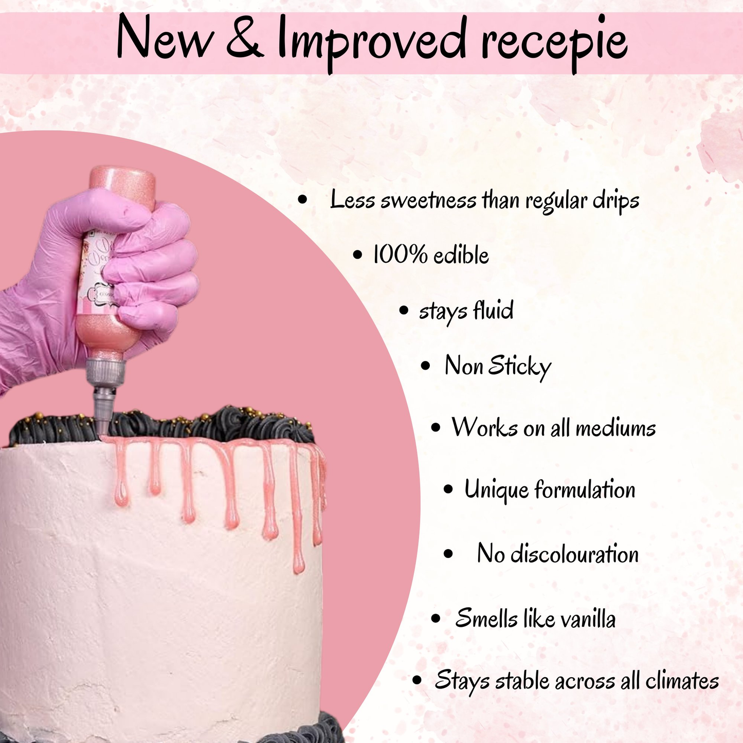 Confect Blush Pearly Pink | Edible Drips