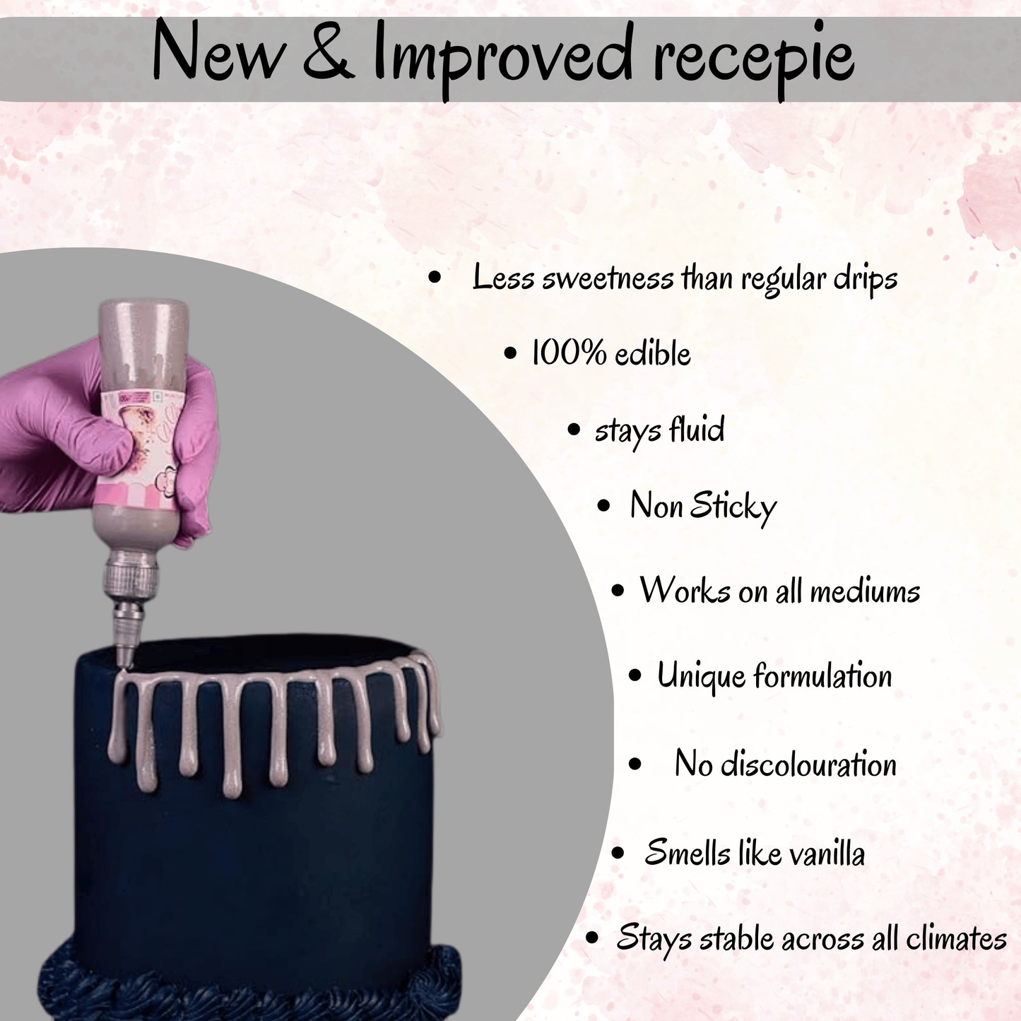 Confect Shimmering Silver | Edible Drips