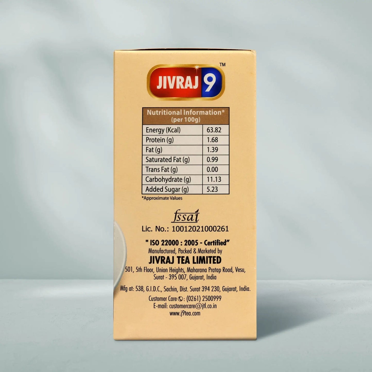 jivraj9 Tea Cappuccino Premix Coffee Box