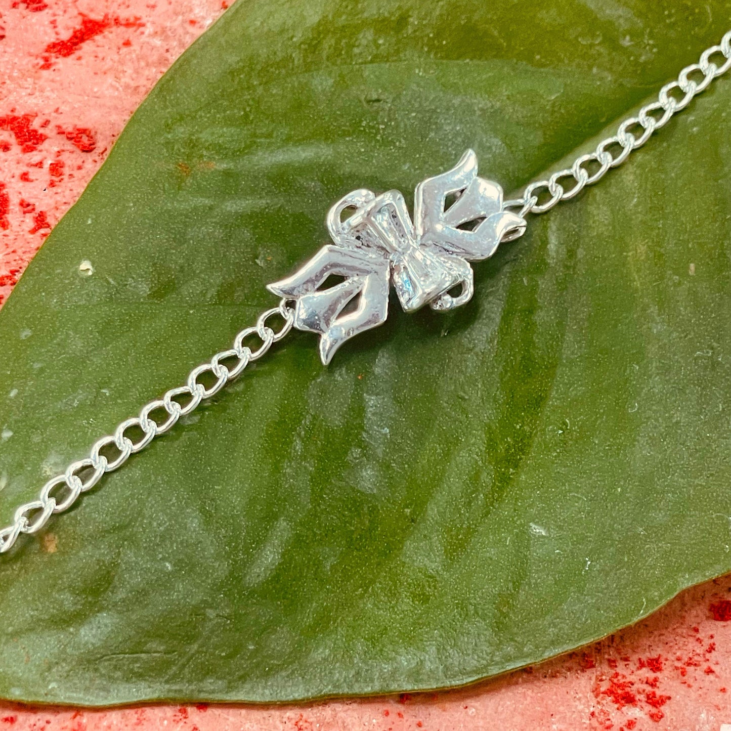 trueBrowns 925 Sterling Silver Lord Shiva Trishul Silver Chain Rakhi