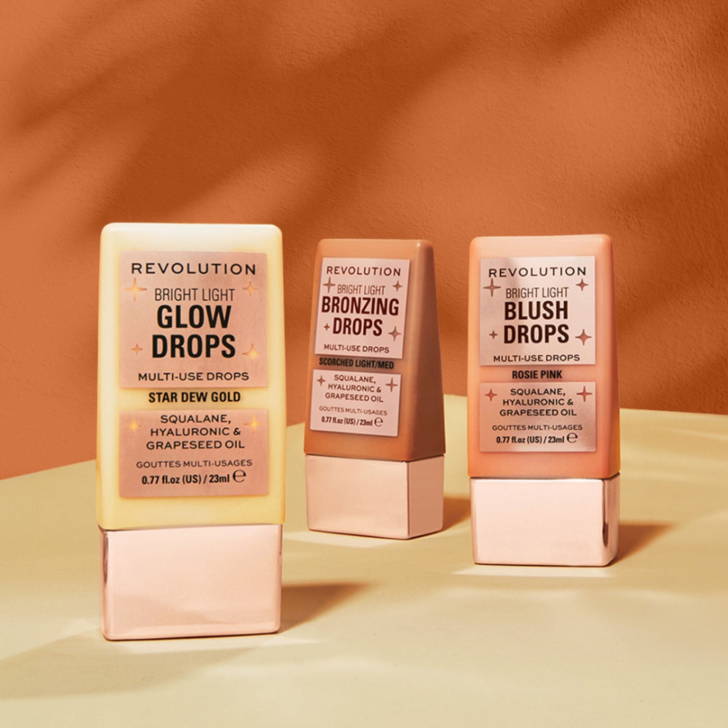Makeup Revolution Bright Light Bronzing Drops Bronze Scorched