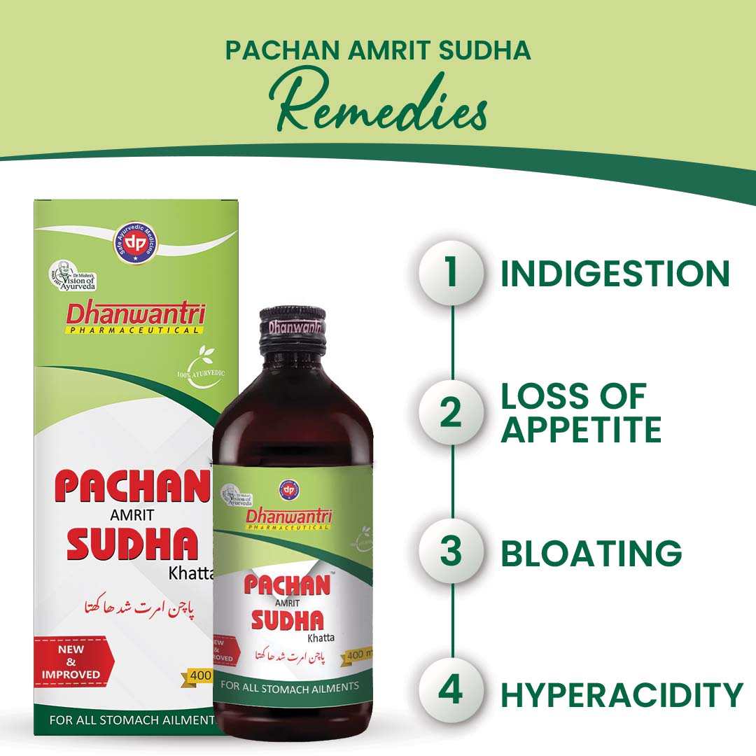 Dhanwantri Pharmaceutical Pachan Amrit Sudha Khatta