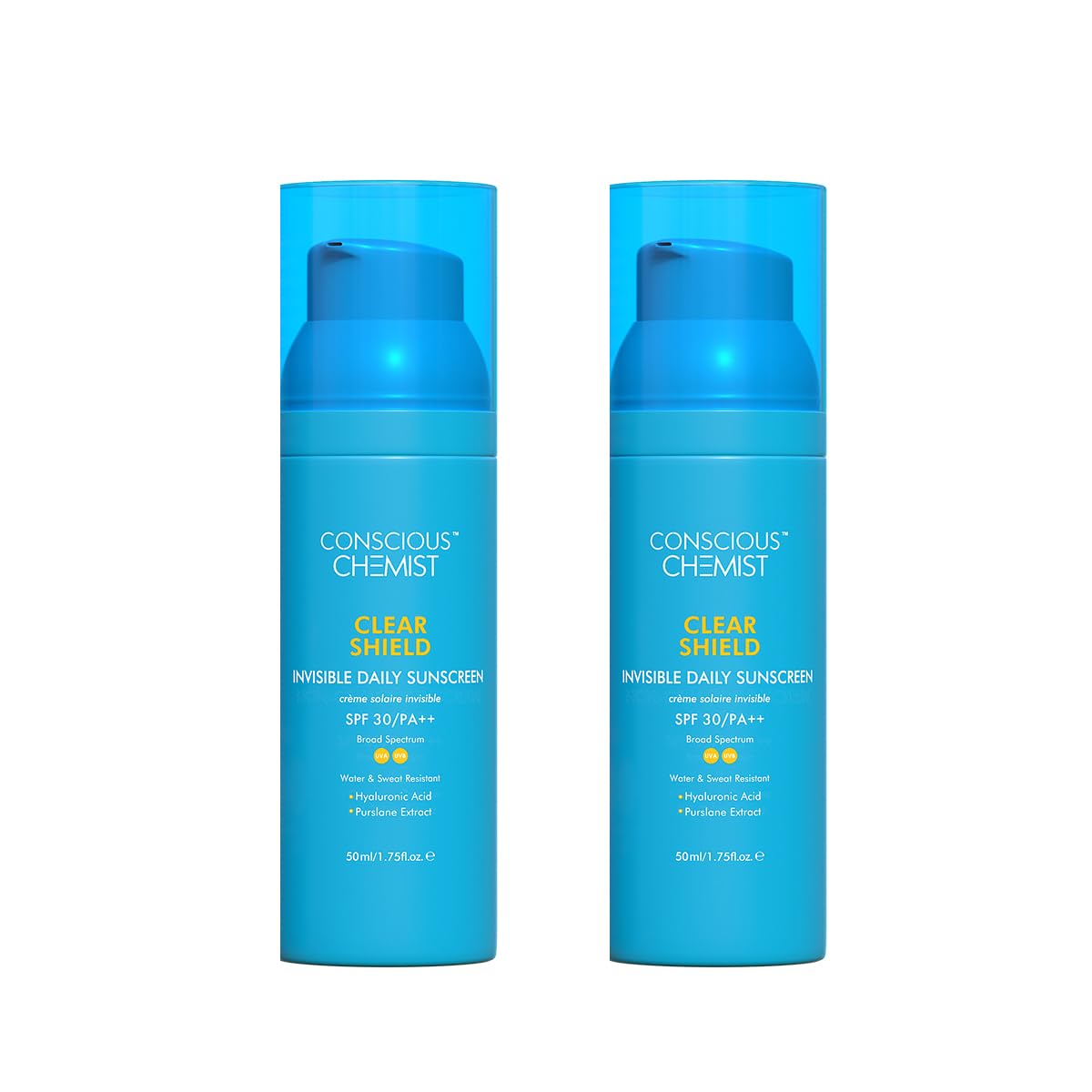 Conscious Chemist Clear Shield Invisible Daily Sunscreen - 50 ml