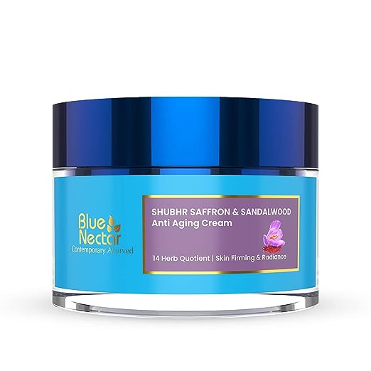 Blue Nectar Ayurvedic Anti Aging Cream For Women - 50 gms