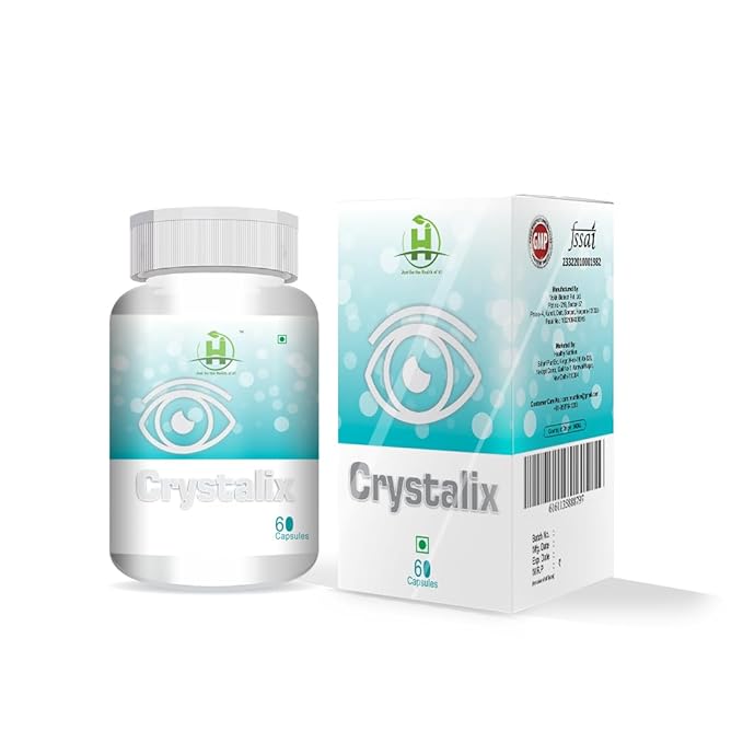 Healthy Nutrition Crystalix Eye Supplement - 60 Capsules