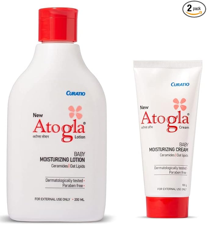 Curatio Atogla Baby Lotion and Atogla Baby Cream