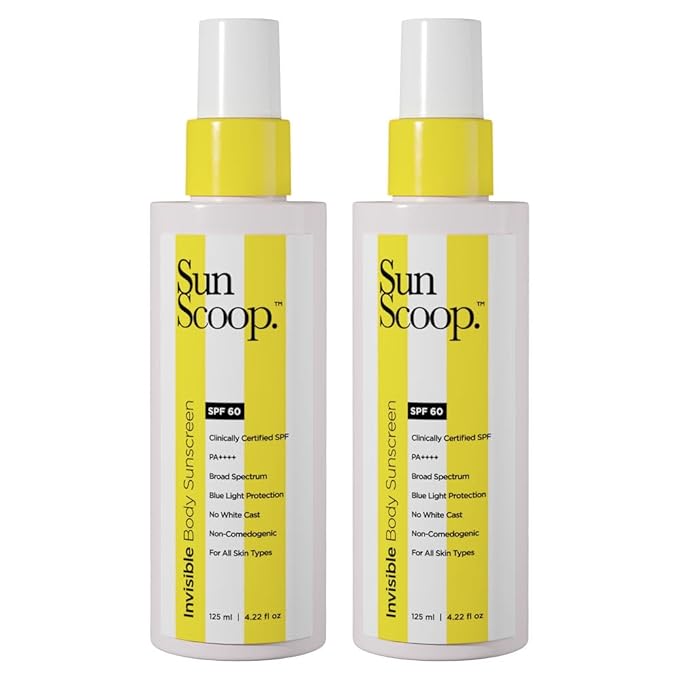 SunScoop Invisible Body SPF 60 PA++++ Sunscreen - 125 ml