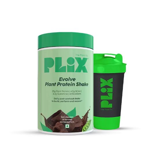 Plix Evolve Plant-Based Protein Powder - 1 kg | Premium Vegan Protein Blend for Daily Nutrition