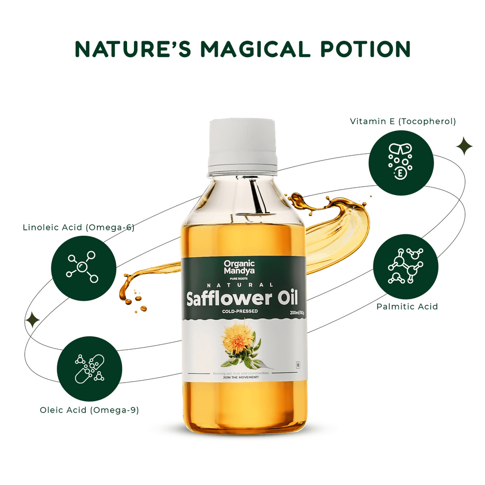 Organic Mandya Safflower Oil