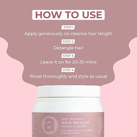 Ashba Botanics Deep Treatment Hair Masque - 50 gms