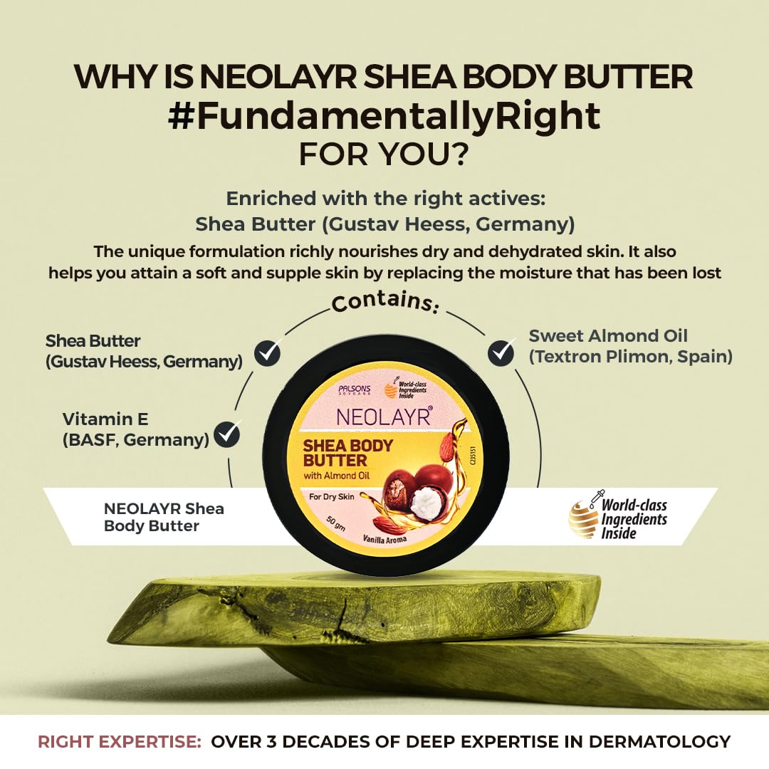 Neolayr Shea Body Butter - 50 gms