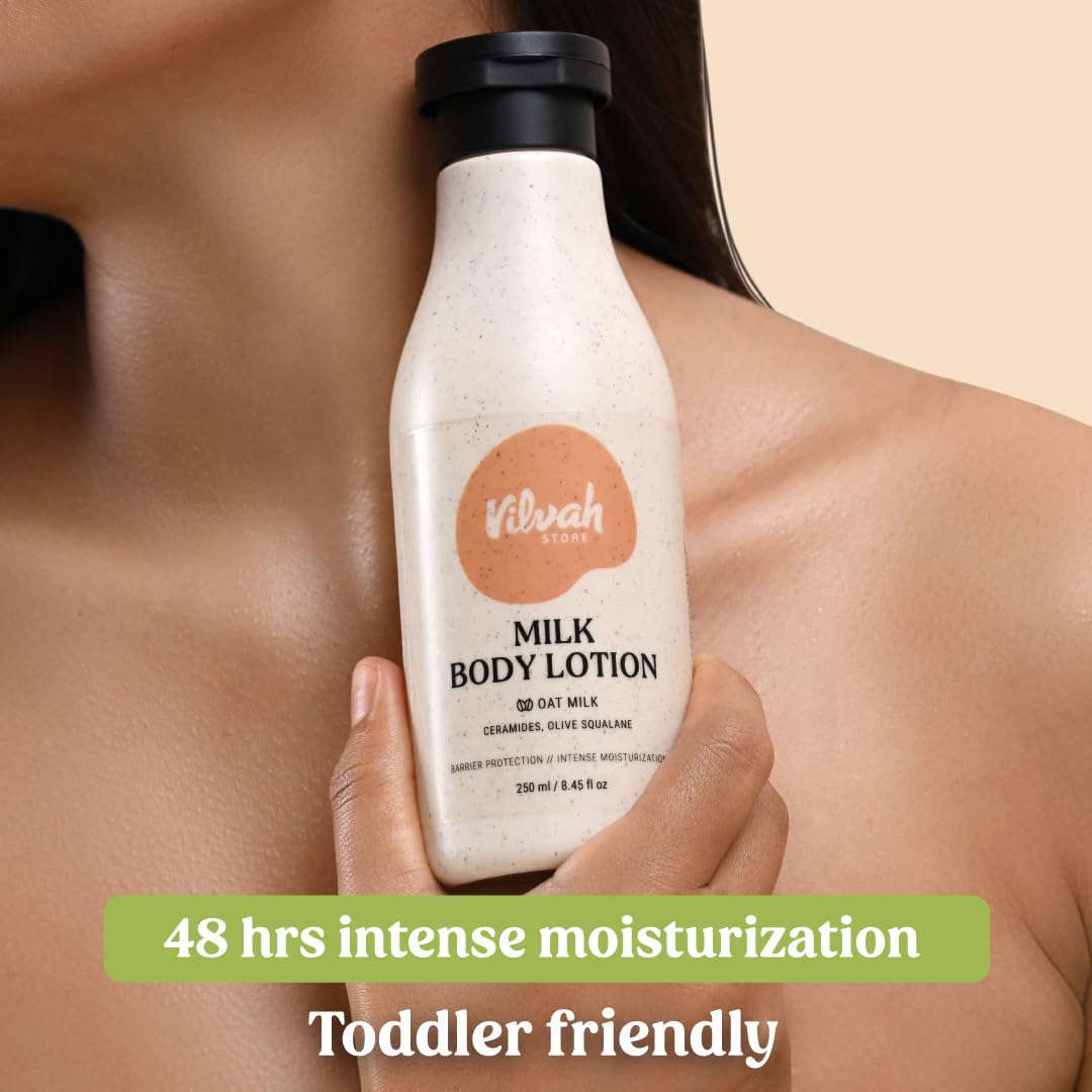Vilvah Store Milk Body Lotion - 250 ml