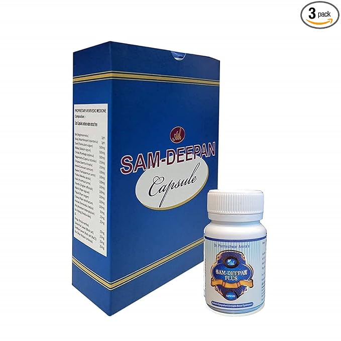 Ath Ayurdhamah Samdeepan Plus Capsules For Digestion - 2 Months