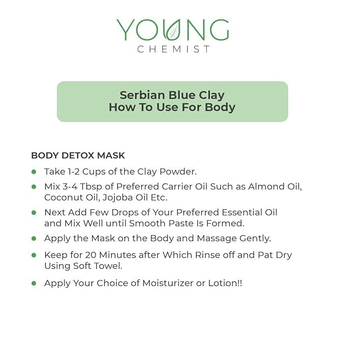 Young Chemist Serbian Blue Clay - 1 Kg