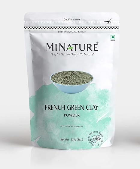 Mi Nature Montmorillonite French Green Clay Powder - 227 gms