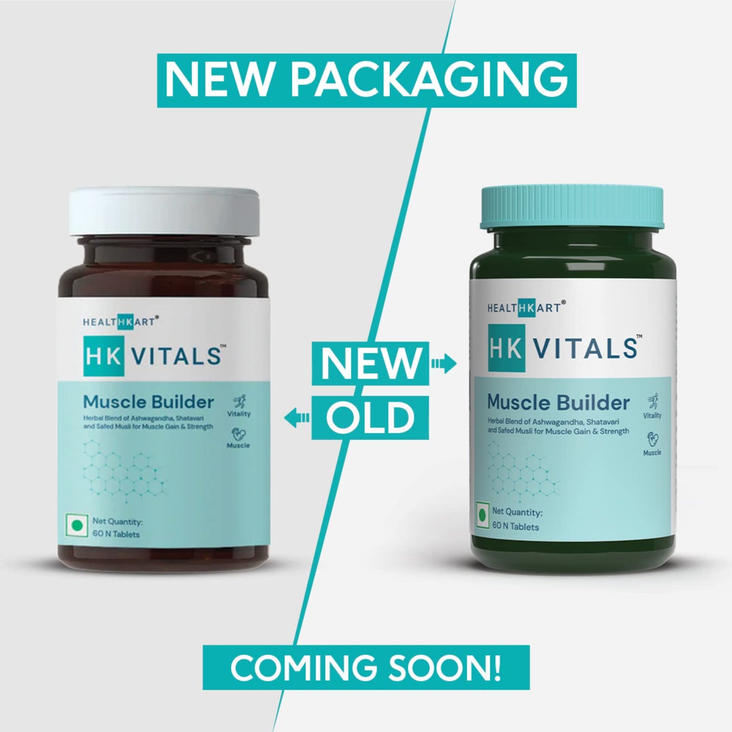 HealthKart HK Vitals Muscle Tablets - 60 Tabs