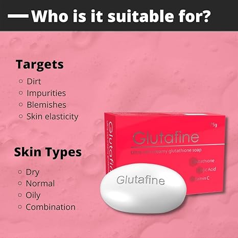 Ethiglo Glutafine Ultra-Rich Creamy Soap - 75 gms (Pack of 2)