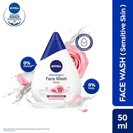 Nivea Milk Delights Face Wash - 50 ml
