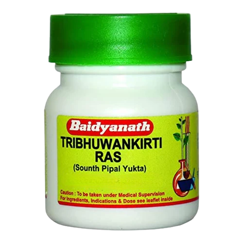 Baidyanath Tribhuvankirti Ras Tablets