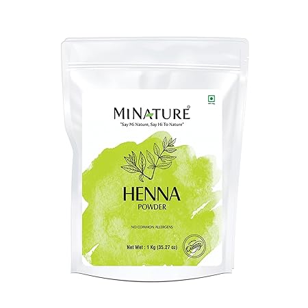 Mi Nature Henna powder (Lawsonia Inermis) - 1 Kg