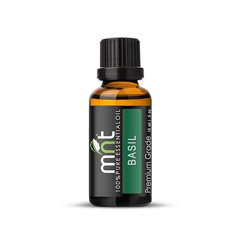 Mnt Basil Tulsi Essential Oil - 15 ml