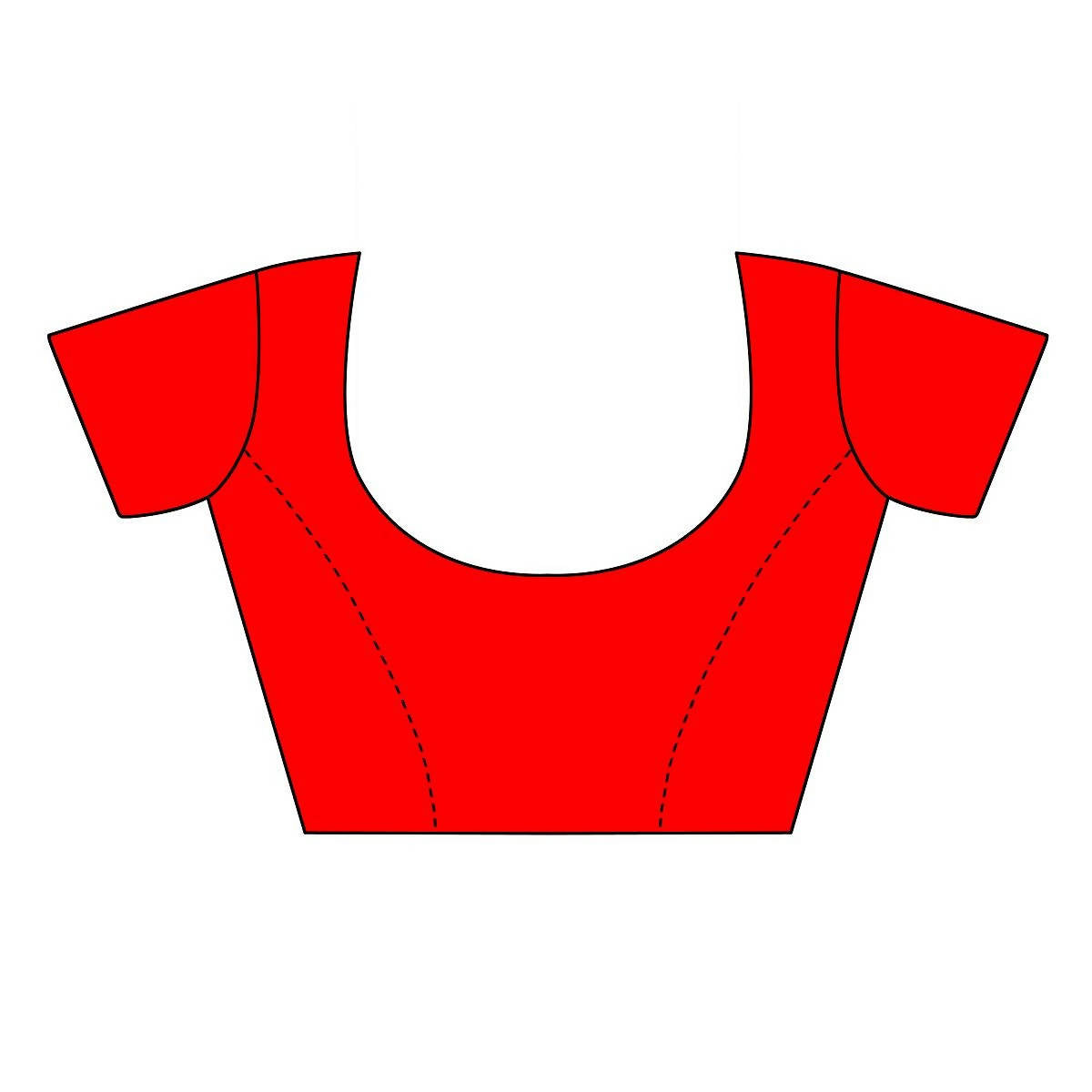 Vamika Red Linen Foil Print Saree (YOGI RED)