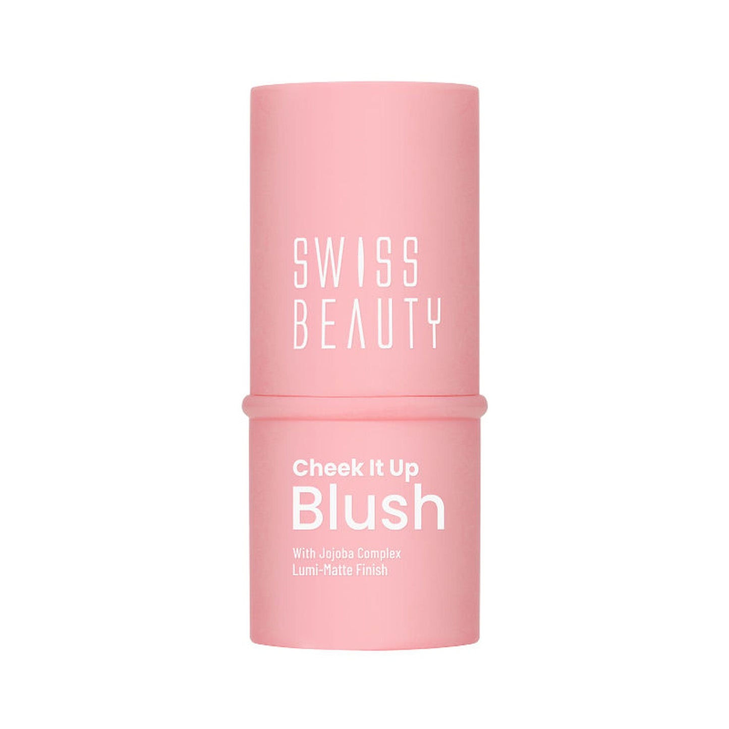 Swiss Beauty Cheek It Up Lumi-Matte Finish Blush - 1 High On Pink