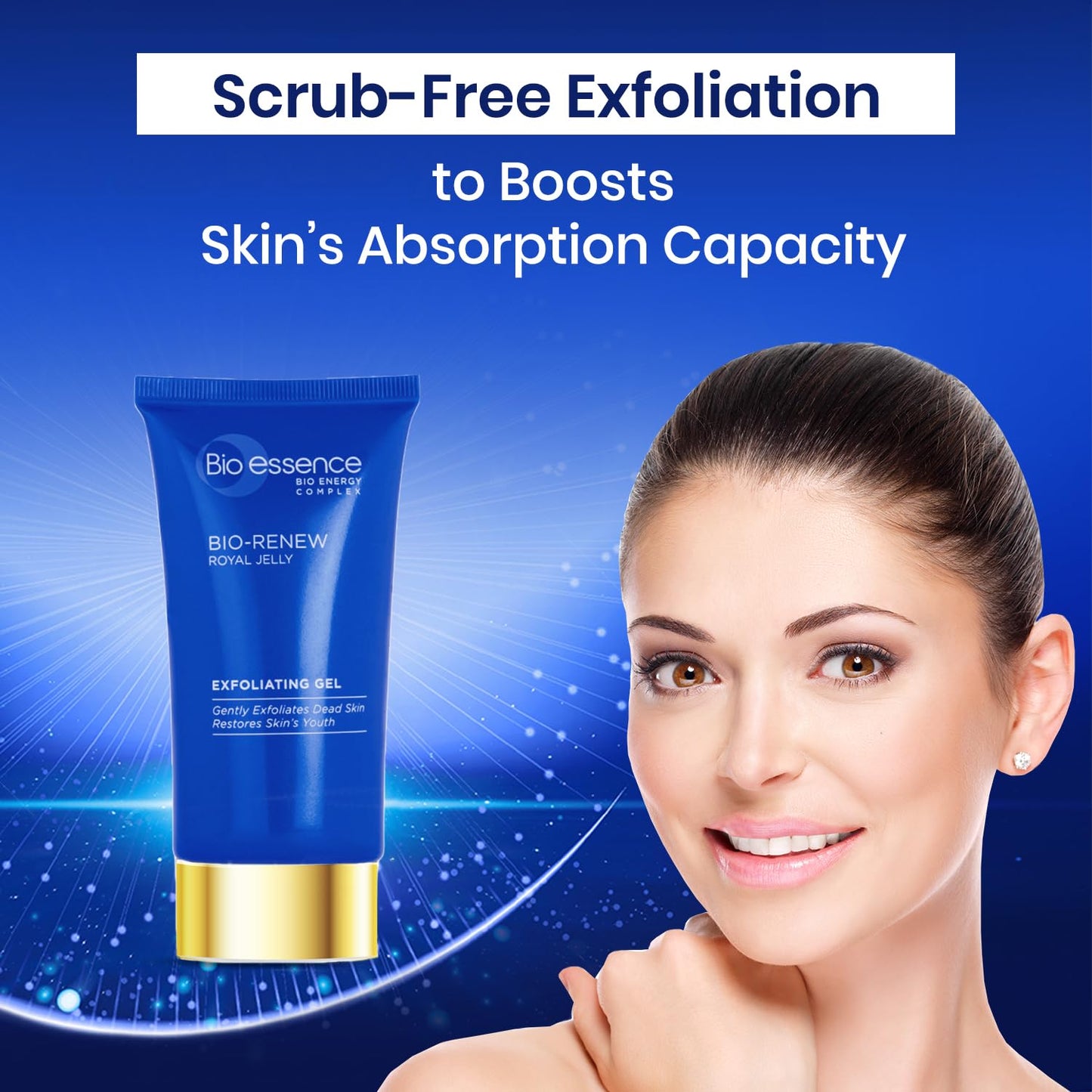 Bio Essence Scrub Free Exfoliation Gel Cleanser - 60 gms