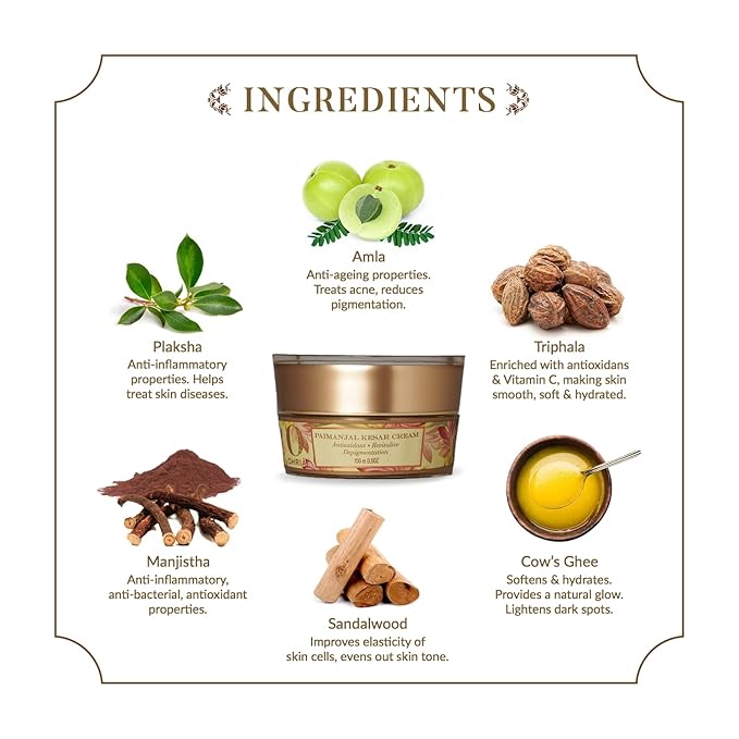 Ohria Ayurveda Paimanjal & Kesar Cream - 15 gms