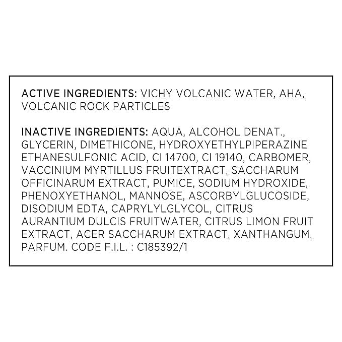 Vichy Purete Thermal Double Glow Peel Mask - 75 ml