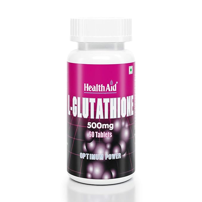 HealthAid L-Glutathione 500mg - 60 Tablets