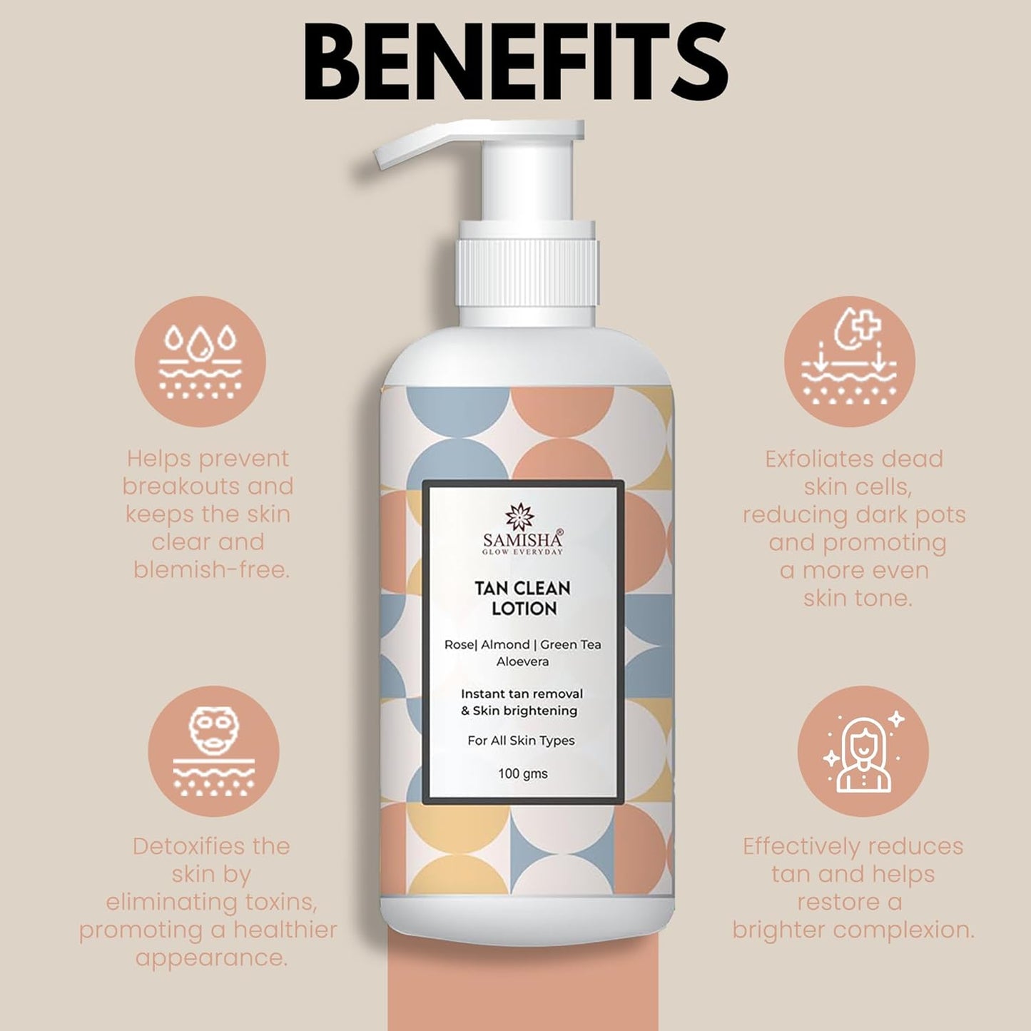 Samisha Tan Clean Cream