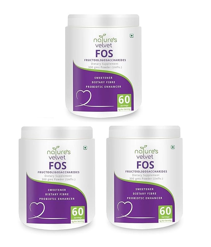 Nature's Velvet Fos Fructooligosaccharides - 300 gms