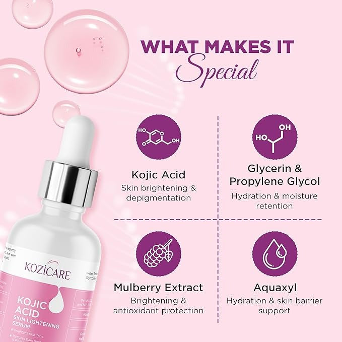 Kozicare Kojic Acid Face Serum - 30 ml